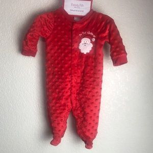 Baby Starters® "My First Santa Pajamas 3 months